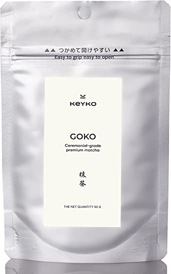 KEYKO - Premium Japanese Ceremonial Grade Matcha Tea 50g - Green Tea Powder - Sourced from Shizuoka, Japan
