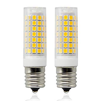 E17 LED Bulb 88 LED 6W, Halogen Bulbs Equivalent 75W,AC 120V Warm White 3000K(Pack of 2)