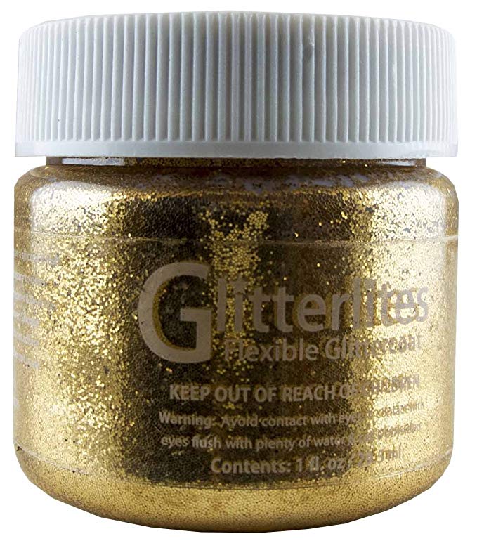 1 X Springfield Leather Company Desert Gold Leather Glitter Paint