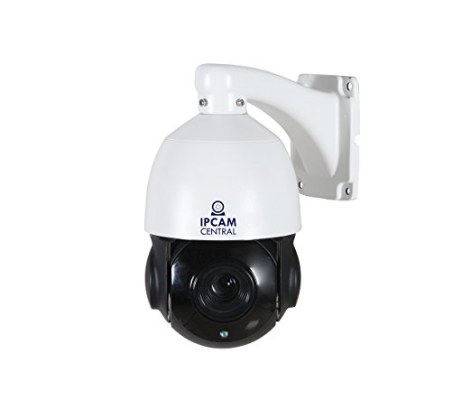 IPCC-7210E HDPro - 4x Optical Zoom, POE, HD 2.0 Mega Pixel, Plug and Play, Outdoor Dome PTZ IP Camera, Nightvision, Audio, Blueiris Compatible