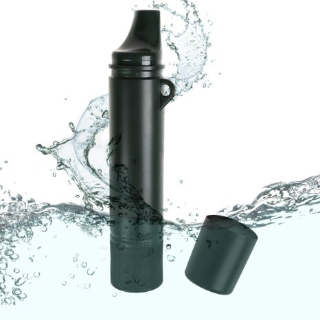 IDEAPRO Camping Hiking Personal Water Filter Outdoor Survival Tool Water Purifier Chemical Free Filters Up To 396 Gallons