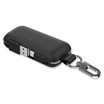 Qmadix 5000mah iPhone Lightning Portable Power Bank for iPhone 6, 6s, 7, 8, X, Xr, Xs, X Max, Key Chain
