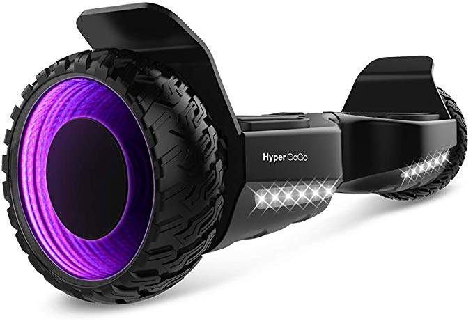 HYPER GOGO Hoverboard 6.5inch 3D Wormhole Hoverboards,UL2272 Certified Self Balancing electric scooter w/Bluetooth With Carry Bag