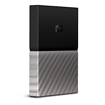 WD 4TB My Passport Ultra Portable External Hard Drive - USB 3.0 - Black-Gray - WDBFKT0040BGY-WESN