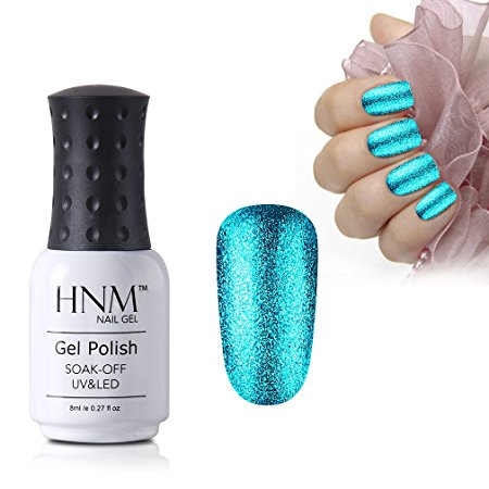 HNM Gel Polish Platinum Colour UV LED Soak Off Nail Varnish Manicure 10ml (58022)