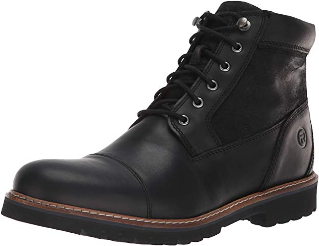 Rockport Men's Marshall Rugged Cap Toe Ankle Boot