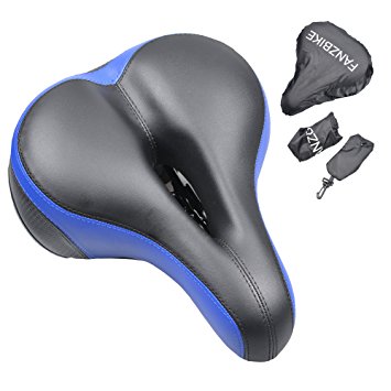 Soft Cushion Bicycle Bike Saddle for Women - Comfortable Bike Seat - Night Riding and Moutain Outdoor Cycling - Comfort for Cruiser