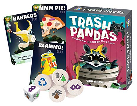 Gamewright  Trash Pandas - The Raucous Raccoon Card Game