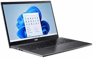 acer Aspire 5 Touchscreen Laptop, 15.6" Full HD, 13th Gen Core i5-13420H (8-Core), 8GB RAM, 512GB SSD, Windows 11 Home, Iris Xe Graphics, Gray