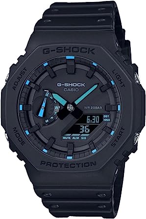 Casio GA-2100-1A2ER Blue Resin Digital Quartz Man Watch