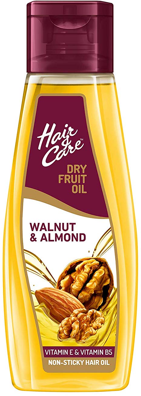 Hair & Care Dry Fruit Oil With Walnut & Almond (Non-Sticky Hair Oil), 300 ml