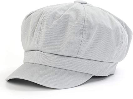 Summer Newsboy Cap Women 100% Cotton Plain Blank 8 Panel Gatsby Apple Cabbie Cap Hat