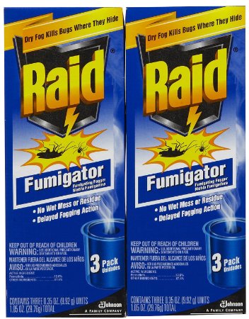 Raid Fumigator Triple - 3 ct - 2 pk