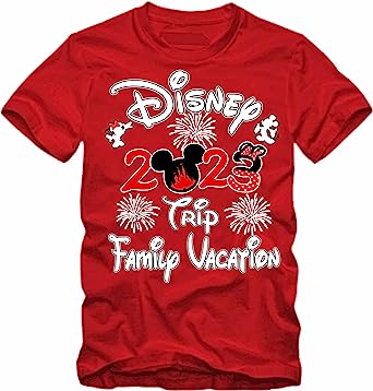 Family 2022 Mickey or Minnie Vacation Matching T-Shirts Men's Women's Youth T-Shirts