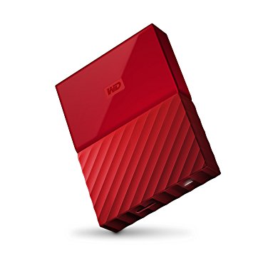 WD 3TB Red  USB 3.0 My Passport  Portable External Hard Drive (WDBYFT0030BRD-WESN)