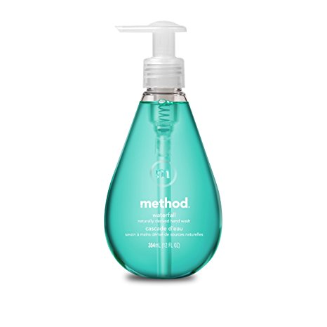 Method Gel Hand Soap, Waterfall, 12 Ounce (Pack 6)