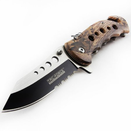 Tac Force TF-498BC Outdoor Assisted Opening Folding Knife 4.75-Inch Closed