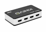 Kinivo 301BN Premium 3 port High speed HDMI switch with IR wireless remote and AC Power adapter - supports 3D 1080p