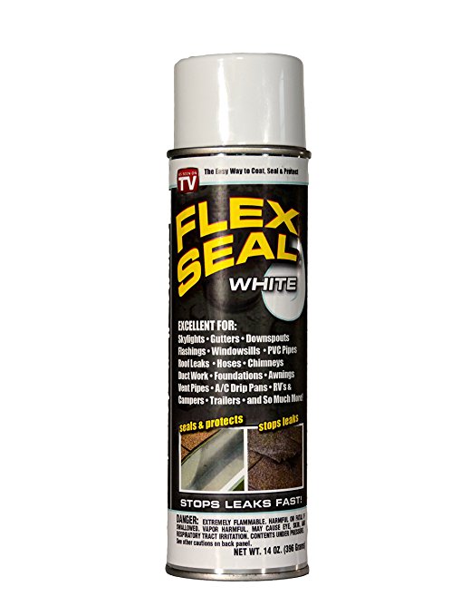 SWIFT RESPONSE FSWHTR20 Flex Seal Liquid Rubber, 14 oz, White