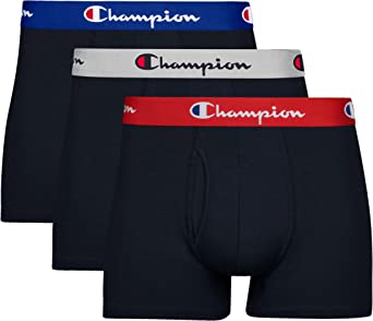 Champion Men's Cotton Stretch Boxer Brief