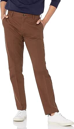 Amazon Essentials Men's Slim-Fit Wrinkle-Resistant Flat-Front Chino Pant