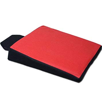New Synthetic Leather Comfortable Ergonomic Car Seat Cushion -Red
