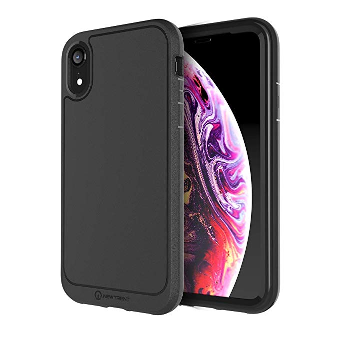 New Trent iPhone XR Case for iPhone XR 6.1 inch Antlia Full-Body Protection Case with Built-in Screen Protector for New Apple iPhone XR 6.1 inch 2018