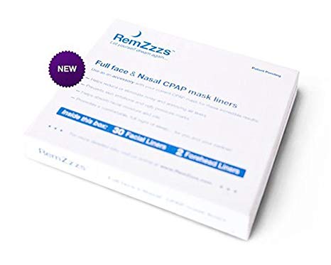 RemZzzs Full Face CPAP/BiPAP Mask Liners for ResMed & Respironics (Small (K1))