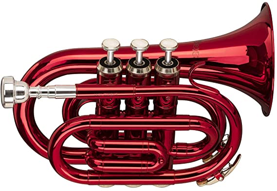Stagg Trumpet - Pocket, Red (WS-TR247S)