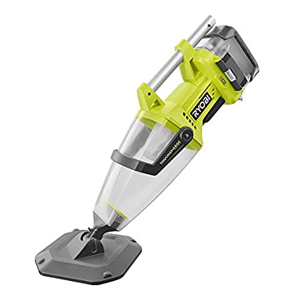 Ryobi 18-Volt ONE  Lithium-Ion Cordless Underwater Stick Pool Vacuum Kit for In Ground Pools, Above Ground Pools and Spas - (Bulk Packaged)