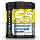 Cellucor C4 Sport Concentrated Energy and Performance Powder Blue Raspberry 285 Gram