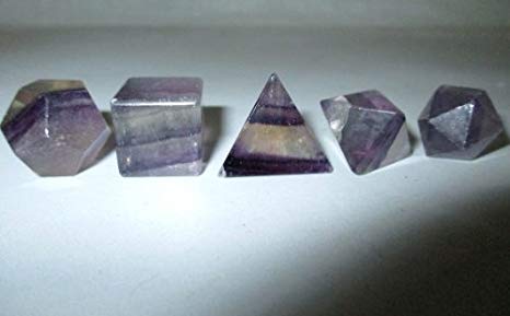 Jet Purple Flourite Sacred Geometry Sets Free Booklet Jet International Crystal Therapy 5 Stone Platonic Solid Top Grade Quality Merkaba Star w/ Velvet Pouch Attractive Cleansing Life Vitality Healing Chakra Balancing DNA Energy Grid Activation Past Life Meditation Dream Work Knowledge Progress Prosperity Success Love
