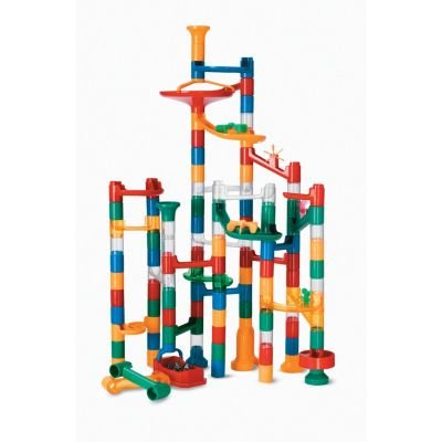 Marble Run 123 Piece Set 103 durable pieces and 20 marbles