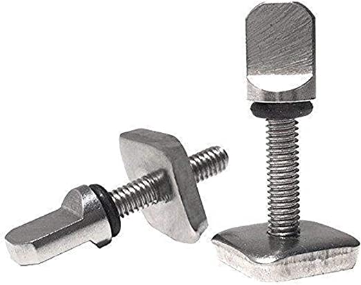 PeaLoe Surfing Accessories No Tool Stainless Steel Fin-Screw