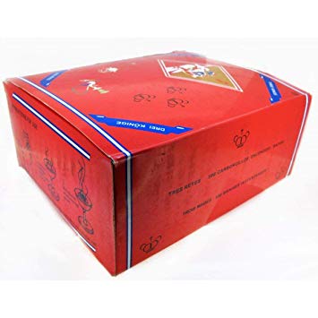 Mineral Import - 100 charcoal unit box, small, lights fast for Shisha - 3333VC