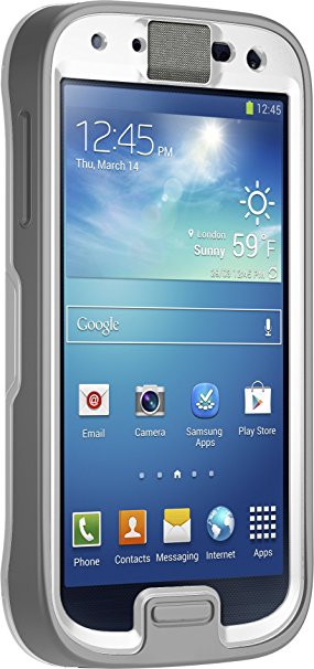 OtterBox Preserver Series Waterproof Case for Samsung GALAXY S4 - Retail Packaging - Glacier (White/Gunmetal Gray)