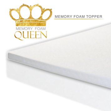 Memory Foam Topper King 2 Inch Thick, Ultra-Premium Memory Foam Mattress Topper