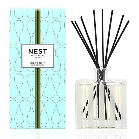 NEST Fragrances Reed Diffuser- Moss & Mint, 5.9 fl oz