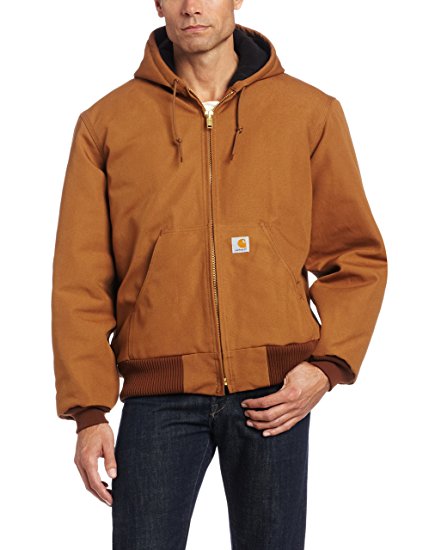 Carhartt Men's Quilted Flannel Lined Duck Active Jacket