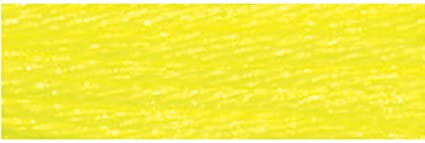 DMC 317W-E980 Light Effects Polyster Embroidery Floss, 8.7-Yard, Neon Yellow