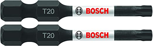 BOSCH ITT20202 2 pc. Impact Tough 2 In. Torx #20 Power Bits