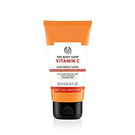 The Body Shop Vitamin C Glow Protect Lotion SPF 30, 1.69 Fluid Ounce