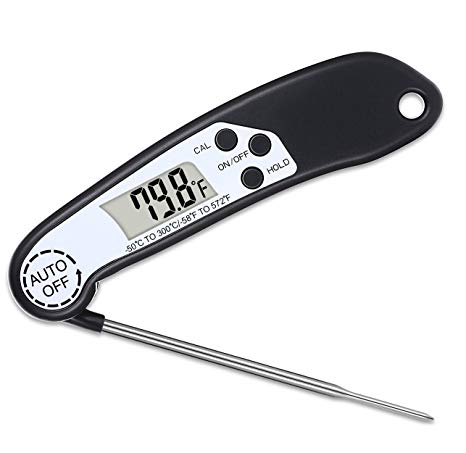 Digital Meat Thermometer Instant Read Cooking Thermometer for Kitchen Food BBQ Grilling