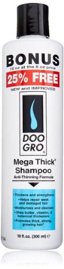 Doo Gro Mega Thick Growth Shampoo, 10 Ounce