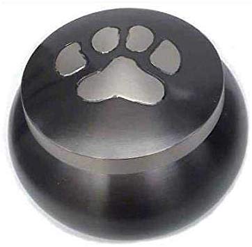 Best Friend Services Mia Paws Series Pet Urn - Slate