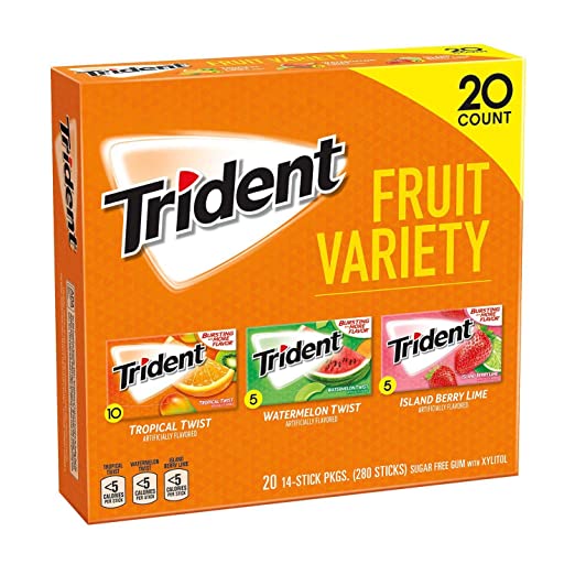Trident Fruit Variety Pack (14 ct., 20 pks.)