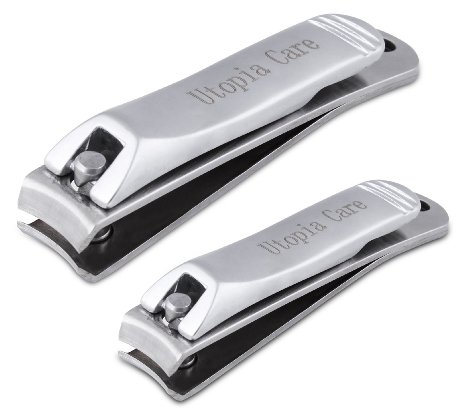 Precise Finger and Toe Nail Cutter - Quality Nail Trimmer - Ideal Nail Clippers for Both Men and Women - by Utopia Care
