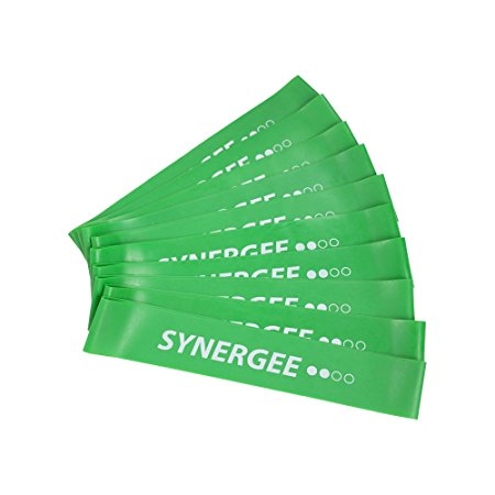 Exercise Fitness Resistance Mini Loop Bands That Perform Better When Working Out at Home or The Gym by Synergee