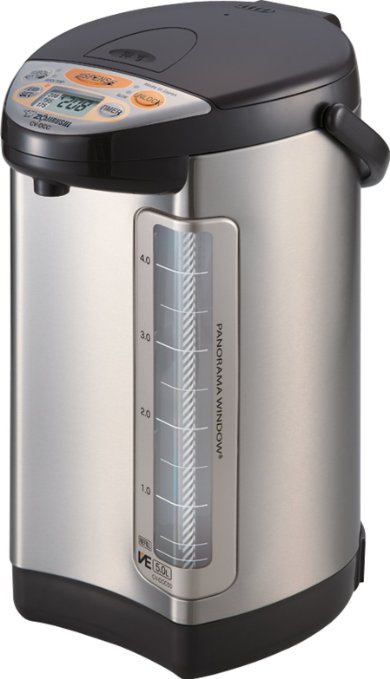 Zojirushi America Corporation CV-DCC50XT VE Hybrid Water Boiler and Warmer, 5-Liter, Stainless Dark Brown