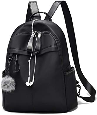 Women Backpack Purse Waterproof Nylon Anti-theft Rucksack Lightweight Travel School Shoulder Bag